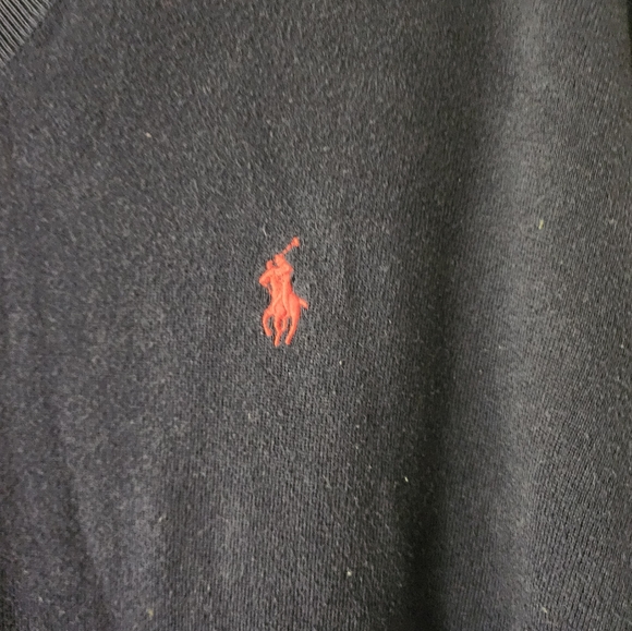 Men's Polo V-Neck Sweater Vest - Picture 2 of 3